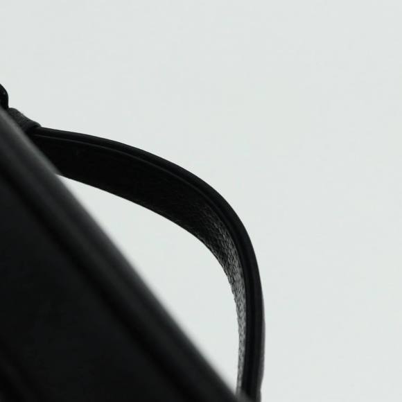 CHANEL COCO Mark Vanity Cosmetic Pouch Caviar Skin Black CC Auth yb640 - Picture 8 of 16